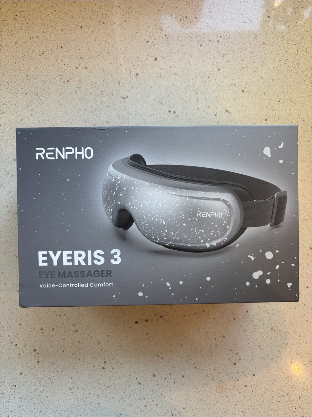 New in Box RENPHO Eyeris 3 Eye Massager Mask in Grey